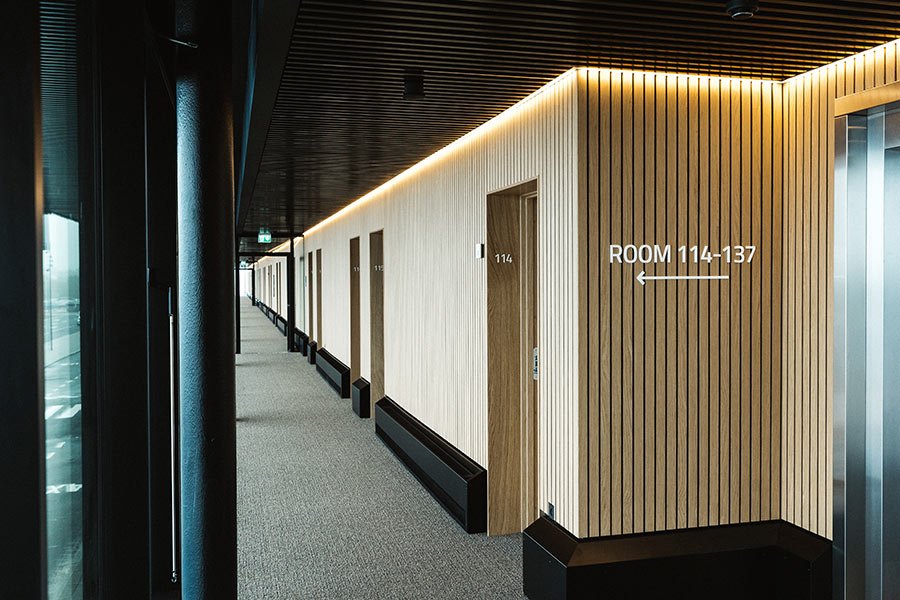 Aarhus Airport Hotel bliver Danmarks første lufthavnshotel, der ligger i selve lufthavnen. Det digitale hotel åbner den 1. marts.