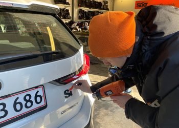 Sixt fjerner klistermærker fra bilerne i Danmark