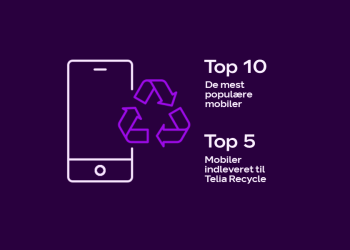 Telia: De 10 mest populære mobiler i februar 2023