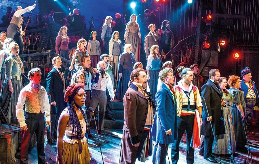 Original Les Misérables - The Staged Concert cast, Gielgud Theatre London 2019. Foto credit: Michael Le Poer Trench