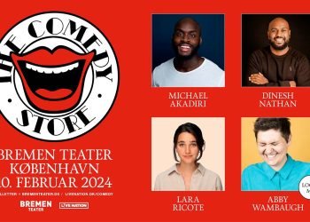 Internationale stand-up-navne indtager København og Aalborg