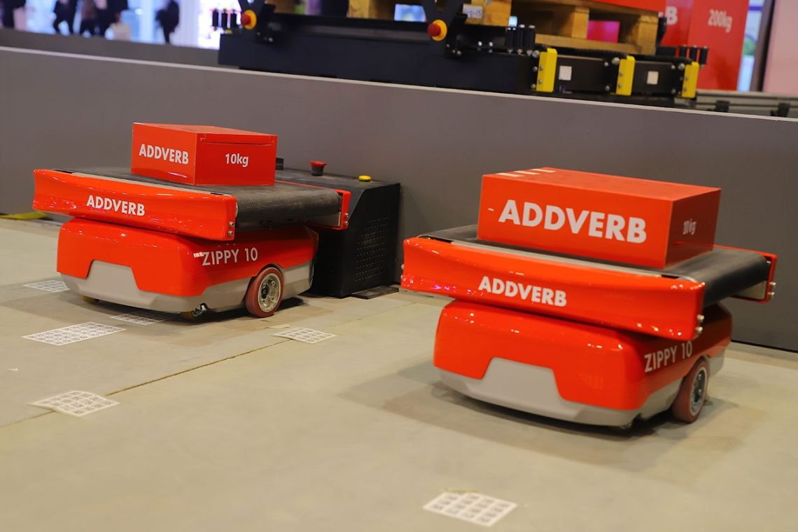 De nye robotter hjælper Bring med at håndtere flere pakker i timen. Foto: Bring / PR