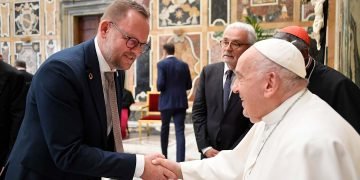 Esbjergs borgmester i klima-audiens hos Pave Frans